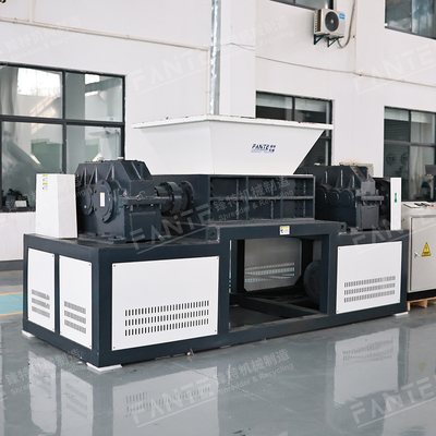 Heavy-Duty Twin Shaft Shredder Ideal for Metal Recycling