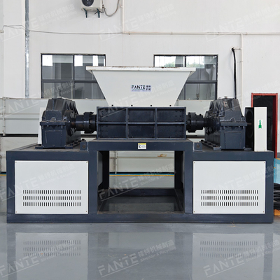 Heavy-Duty Twin Shaft Shredder Ideal for Metal Recycling