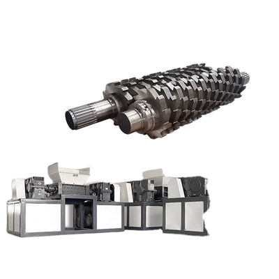 Heavy-Duty Twin Shaft Shredder Ideal for Metal Recycling