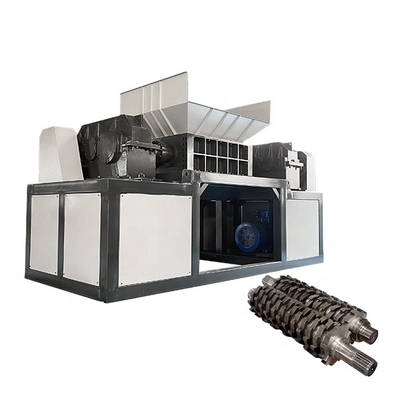 Double Shaft Shredder: Custom Metal Recycling for Scrap Steel/Cables Wooden Boards