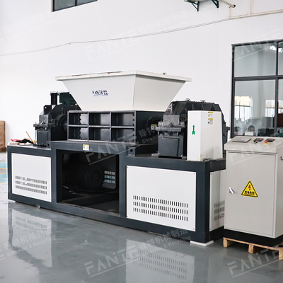 Double Shaft Shredder: Custom Metal Recycling for Scrap Steel/Cables Wooden Boards