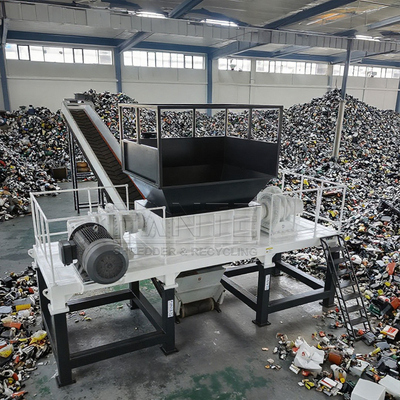 Particle Size Control Adjustable Output From 50mm to 5mm for Cardboard, Plastic or Metal Chips