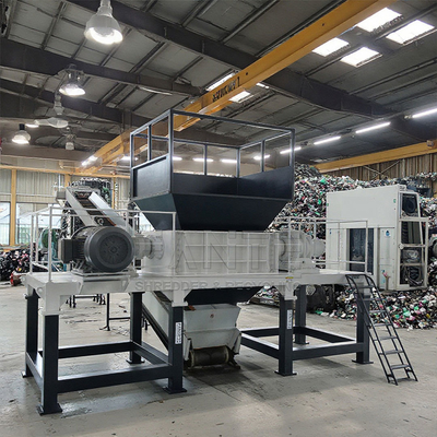 Particle Size Control Adjustable Output From 50mm to 5mm for Cardboard, Plastic or Metal Chips