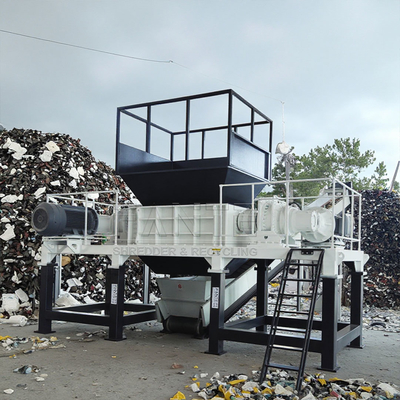 Particle Size Control Adjustable Output From 50mm to 5mm for Cardboard, Plastic or Metal Chips