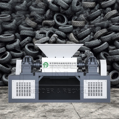 FANTE Scrap Car Truck Tire Shredder Machine Tyre Cutting Machine Tyre Shredding Machines