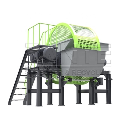 Scrap Car Truck Tire Shredder Tyre Shredding Machines