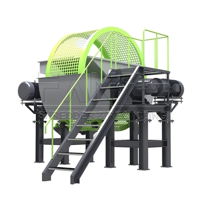 Scrap Car Truck Tire Shredder Machine Tyre Cutting Machine Tyre Shredding Machines