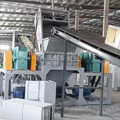 Industrial E Waste Shredder for Tablets Printers Circuit Boards Mobile Phones and Power Supplies