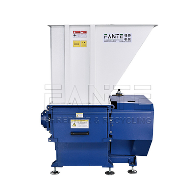 Reliable Single Shaft Shredder Machine for Fishing Nets Hard Plastic and Wood