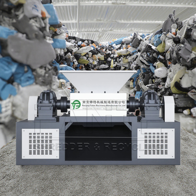 Professional Grade Two Shaft Shredder for Recycling Centers Handling Electronics Batteries Circuit Boards